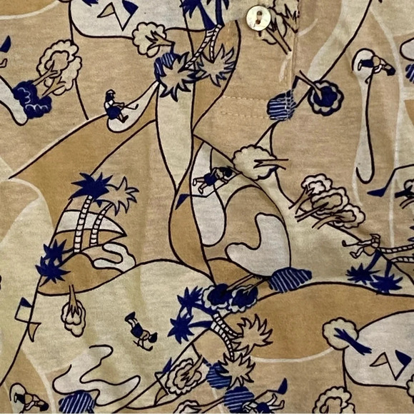 Tail Woman’s Size Small Sleeveless top Golf Button Front Collar Tank Top Resort - Picture 7 of 8